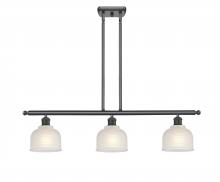  516-3I-OB-G411-LED - Dayton - 3 Light - 36 inch - Oil Rubbed Bronze - Cord hung - Island Light