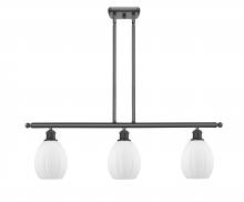  516-3I-OB-G81-LED - Eaton - 3 Light - 36 inch - Oil Rubbed Bronze - Cord hung - Island Light