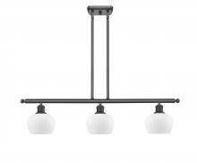  516-3I-OB-G91-LED - Fenton - 3 Light - 36 inch - Oil Rubbed Bronze - Cord hung - Island Light