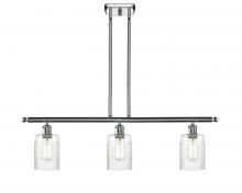  516-3I-PC-G342-LED - Hadley - 3 Light - 36 inch - Polished Chrome - Cord hung - Island Light