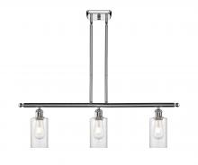  516-3I-PC-G804 - Clymer - 3 Light - 36 inch - Polished Chrome - Cord hung - Island Light