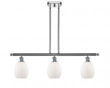  516-3I-PC-G81-LED - Eaton - 3 Light - 36 inch - Polished Chrome - Cord hung - Island Light