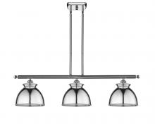  516-3I-PC-M14-PC - Adirondack - 3 Light - 36 inch - Polished Chrome - Cord hung - Island Light