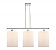  516-3I-PN-G111-L - Cobbleskill - 3 Light - 36 inch - Polished Nickel - Cord hung - Island Light