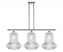  516-3I-PN-G212-LED - Springwater - 3 Light - 39 inch - Polished Nickel - Cord hung - Island Light