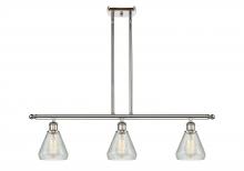  516-3I-PN-G275-LED - Conesus - 3 Light - 36 inch - Polished Nickel - Cord hung - Island Light