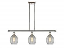  516-3I-PN-G82 - Eaton - 3 Light - 36 inch - Polished Nickel - Cord hung - Island Light