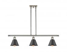  516-3I-PN-M8-BK-LED - Smithfield - 3 Light - 36 inch - Polished Nickel - Cord hung - Island Light