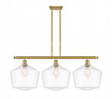  516-3I-SG-G652-12-LED - Cindyrella - 3 Light - 39 inch - Satin Gold - Cord hung - Island Light