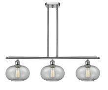  516-3I-SN-G247-LED - Gorham - 3 Light - 36 inch - Brushed Satin Nickel - Cord hung - Island Light