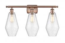  516-3W-AC-G654-7 - Cindyrella - 3 Light - 27 inch - Antique Copper - Bath Vanity Light