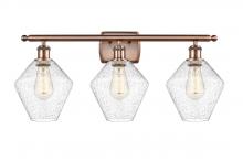  516-3W-AC-G654-8 - Cindyrella - 3 Light - 28 inch - Antique Copper - Bath Vanity Light