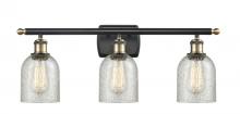  516-3W-BAB-G259-LED - Caledonia - 3 Light - 25 inch - Black Antique Brass - Bath Vanity Light