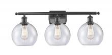  516-3W-OB-G124-LED - Athens - 3 Light - 28 inch - Oil Rubbed Bronze - Bath Vanity Light