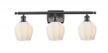  516-3W-OB-G461-6-LED - Norfolk - 3 Light - 26 inch - Oil Rubbed Bronze - Bath Vanity Light