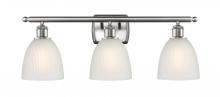 Innovations Lighting 516-3W-SN-G381-LED - Castile - 3 Light - 26 inch - Brushed Satin Nickel - Bath Vanity Light