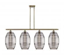  516-4I-AB-G557-10SM - Vaz - 4 Light - 48 inch - Antique Brass - Cord hung - Island Light