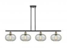  516-4I-BAB-G249-LED - Gorham - 4 Light - 48 inch - Black Antique Brass - Cord hung - Island Light