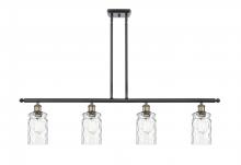  516-4I-BAB-G352-LED - Candor - 4 Light - 48 inch - Black Antique Brass - Cord hung - Island Light