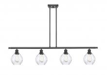  516-4I-OB-G362 - Waverly - 4 Light - 48 inch - Oil Rubbed Bronze - Cord hung - Island Light