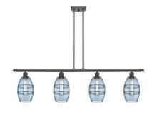  516-4I-OB-G557-6BL - Vaz - 4 Light - 48 inch - Oil Rubbed Bronze - Cord hung - Island Light