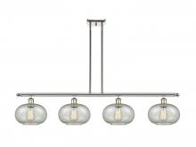  516-4I-PN-G249-LED - Gorham - 4 Light - 48 inch - Polished Nickel - Cord hung - Island Light