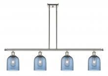  516-4I-PN-G558-6BL - Bella - 4 Light - 48 inch - Polished Nickel - Cord hung - Island Light