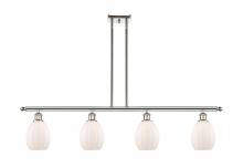  516-4I-PN-G81-LED - Eaton - 4 Light - 48 inch - Polished Nickel - Cord hung - Island Light