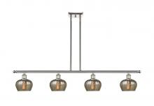  516-4I-PN-G96-LED - Fenton - 4 Light - 48 inch - Polished Nickel - Cord hung - Island Light