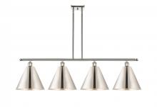  516-4I-PN-MBC-12-PN-LED - Berkshire - 4 Light - 50 inch - Polished Nickel - Cord hung - Island Light