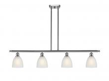 Innovations Lighting 516-4I-SN-G381-LED - Castile - 4 Light - 48 inch - Brushed Satin Nickel - Cord hung - Island Light