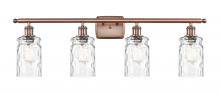  516-4W-AC-G352-LED - Candor - 4 Light - 35 inch - Antique Copper - Bath Vanity Light