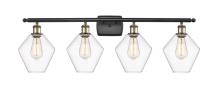  516-4W-BAB-G652-8 - Cindyrella - 4 Light - 38 inch - Black Antique Brass - Bath Vanity Light