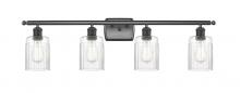  516-4W-BK-G342-LED - Hadley - 4 Light - 35 inch - Matte Black - Bath Vanity Light