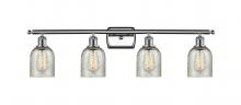  516-4W-PC-G259-LED - Caledonia - 4 Light - 35 inch - Polished Chrome - Bath Vanity Light