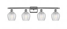  516-4W-PC-G462-6-LED - Norfolk - 4 Light - 36 inch - Polished Chrome - Bath Vanity Light