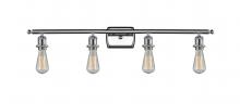  516-4W-PC - Bare Bulb - 4 Light - 36 inch - Polished Chrome - Bath Vanity Light