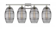  516-4W-PN-G557-8SM - Vaz - 4 Light - 38 inch - Polished Nickel - Bath Vanity Light