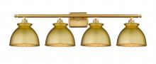  516-4W-SG-M14-SG - Adirondack - 4 Light - 38 inch - Satin Gold - Bath Vanity Light