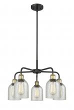  516-5CR-BAB-G259 - Caledonia - 5 Light - 23 inch - Black Antique Brass - Chandelier