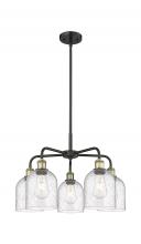  516-5CR-BAB-G558-6SDY - Bella - 5 Light - 24 inch - Black Antique Brass - Chandelier