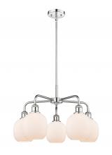  516-5CR-PC-G101 - Belfast - 5 Light - 24 inch - Polished Chrome - Chandelier