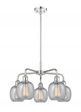  516-5CR-PC-G104 - Belfast - 5 Light - 24 inch - Polished Chrome - Chandelier