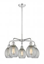  516-5CR-PC-G82 - Eaton - 5 Light - 24 inch - Polished Chrome - Chandelier