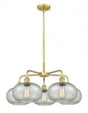  516-5CR-SG-G249 - Gorham - 5 Light - 28 inch - Satin Gold - Chandelier