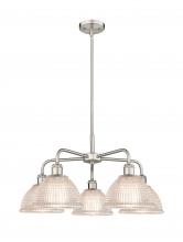  516-5CR-SN-G422 - Arietta - 5 Light - 26 inch - Satin Nickel - Chandelier