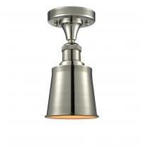  517-1CH-PN-M9-LED - Addison - 1 Light - 5 inch - Polished Nickel - Semi-Flush Mount