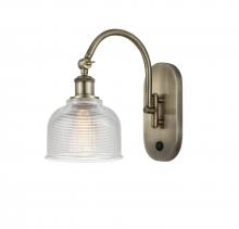  518-1W-AB-G412-LED - Dayton - 1 Light - 6 inch - Antique Brass - Sconce