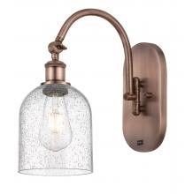  518-1W-AC-G558-6SDY - Bella - 1 Light - 6 inch - Antique Copper - Sconce