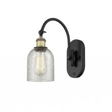  518-1W-BAB-G259 - Caledonia - 1 Light - 5 inch - Black Antique Brass - Sconce